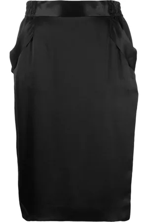 Saint Laurent Pennkjol i satinfinish