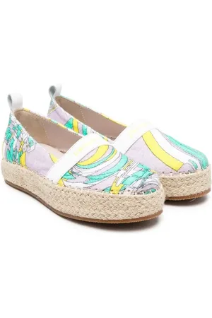 PUCCI Junior Espadrillos med virveltryck