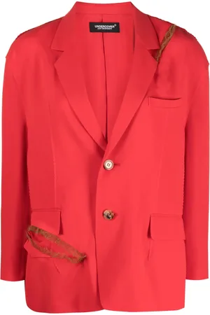 UNDERCOVER Blazer med tyllkant