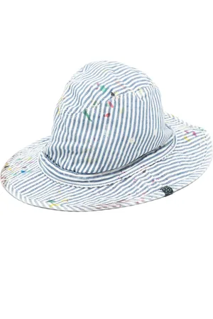 VISVIM Randig fiskehatt