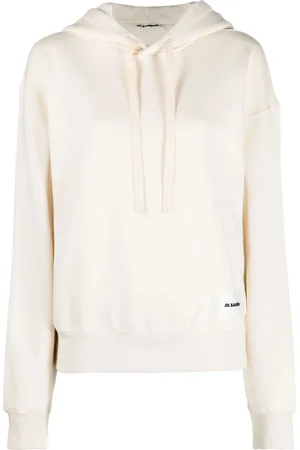 Jil Sander Hoodie med dragsko