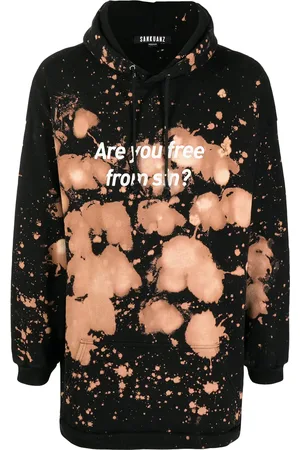 SANKUANZ Batikmönstrad hoodie
