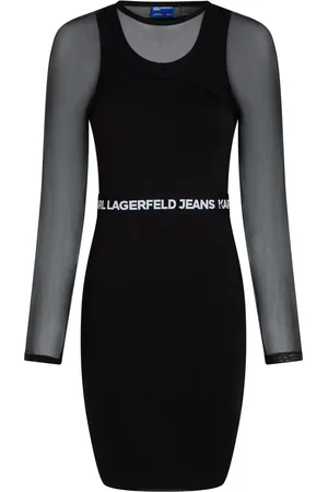 Karl Lagerfeld Miniklänning med logotypband