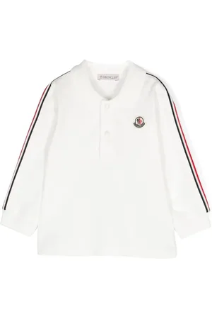 Moncler Pikétröja med logotypmärke