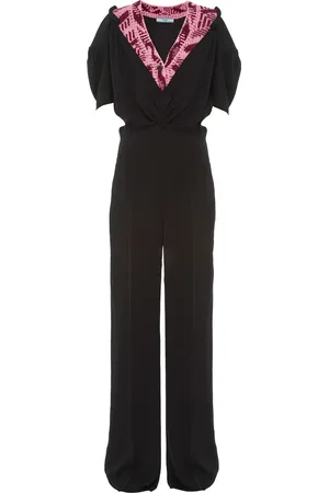 Prada Sablé jumpsuit i jacquard