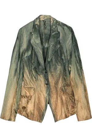 MASNADA Blazer med abstrakt tryck