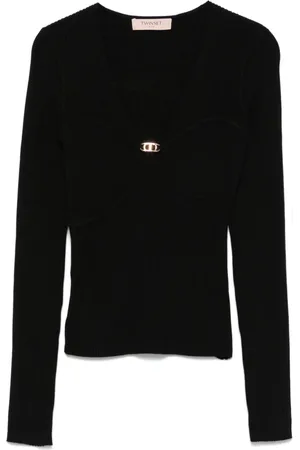 Twin-Set Topp med Oval T