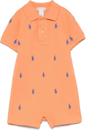 Ralph Lauren Polo Pony randig sparkdräkt