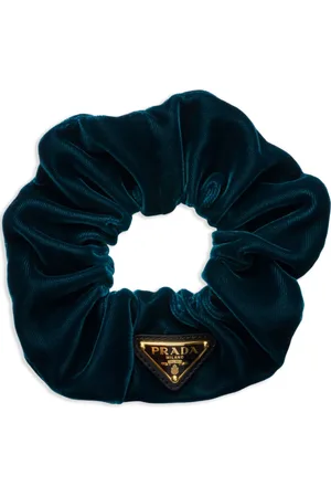 Prada Scrunchie med logotyp