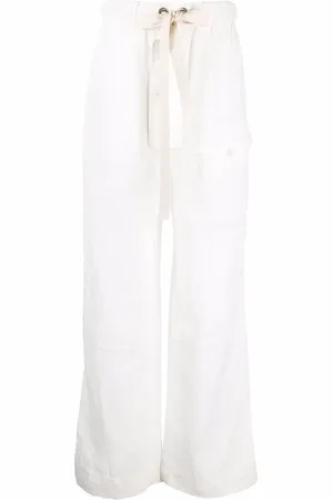 Stella McCartney Raka byxor med fickor med lock