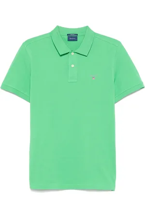 GANT Pikétröja med broderad logotyp