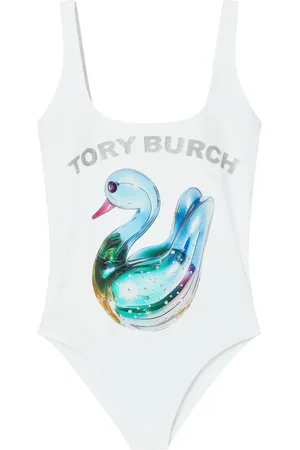 Tory Burch Lucky Duck baddräkt med tryck