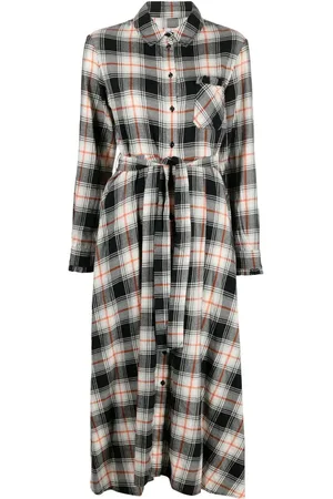 Woolrich Rutig skjortklänning