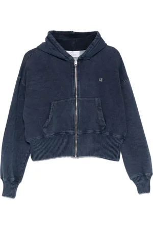 GIUSEPPE DI MORABITO Hoodie med tvättad effekt