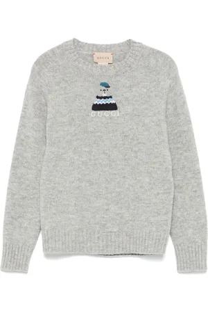 Gucci Tröja med hundbroderi