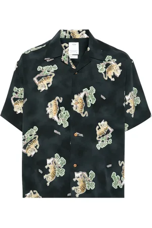 VISVIM Copa sidenskjorta
