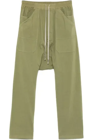 Rick Owens Klassiska cargobyxor med dragsko