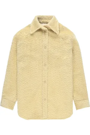 Isabel Marant Celiane skjorta med fleecetextur