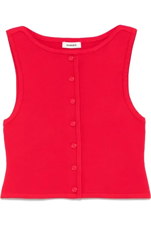 Sandro ärmlös croptop