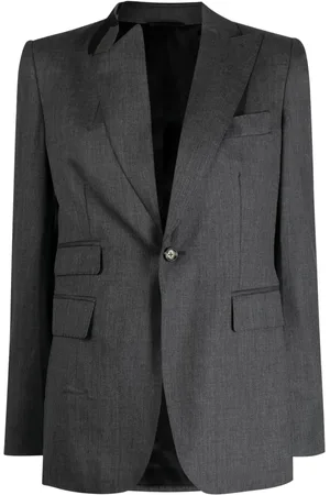 Marina Yee Asymmetrisk enkelknäppt blazer