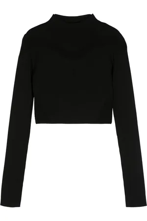 Patrizia Pepe Stickad croptop