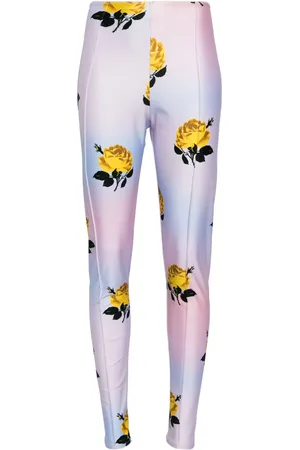 MERYLL ROGGE Blommiga trekvartsbyxor
