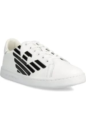 EA7 Sneakers med präglad logotyp