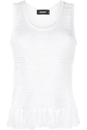 Dsquared2 Virkstickat linne