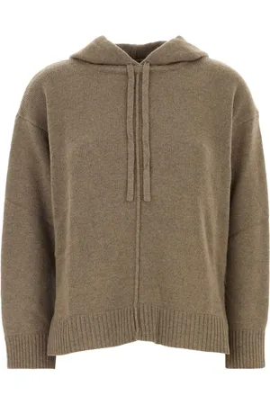 Max Mara Jerez tröja med stickad hoodie
