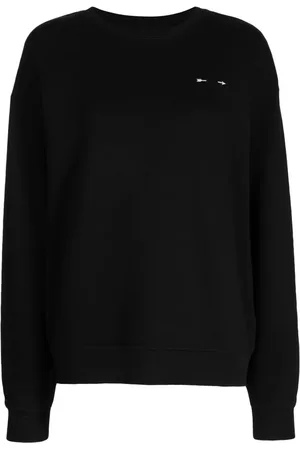The Upside Saturn sweatshirt med broderad logotyp
