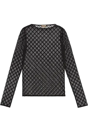 Gucci Tyllblus med brodyr