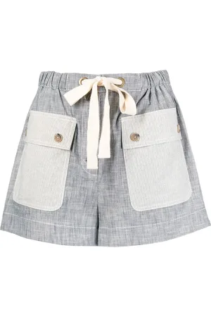 ULLA JOHNSON Shorts med dragsko