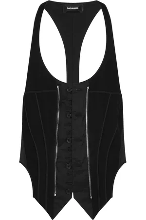 Dsquared2 Väst med knäppning