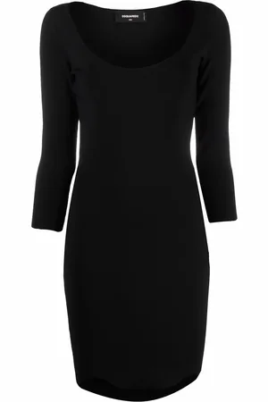 Dsquared2 Tight klänning med trekvartsärm