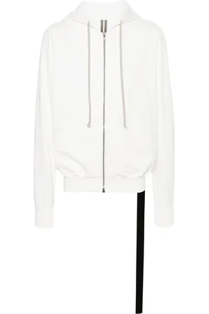 Rick Owens Hoodie med dragkedja