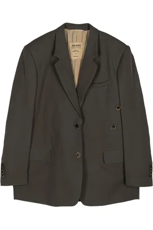 UMA WANG Kava enkelknäppt blazer