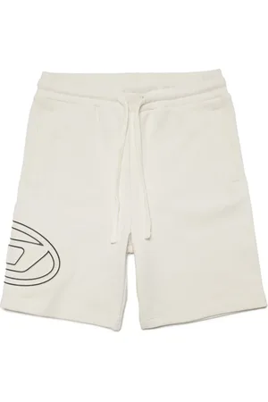 Diesel Blommiga shorts med logotyp