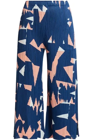 PLEATS PLEASE ISSEY MIYAKE Lucid trekvartsbyxor