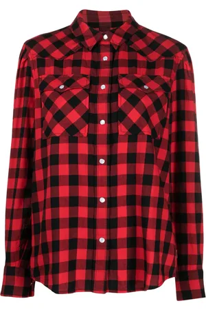 Woolrich Rutig flanellskjorta