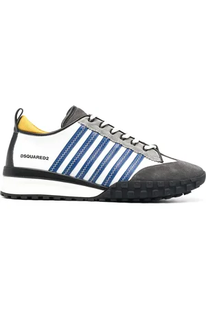 Dsquared2 Låga randiga sneakers