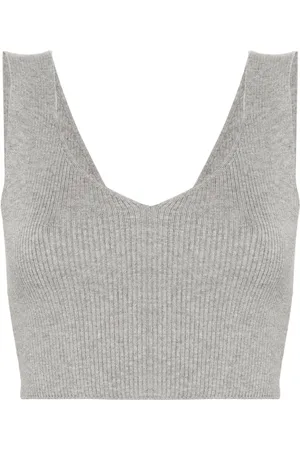 Twin-Set Ribbad croptop