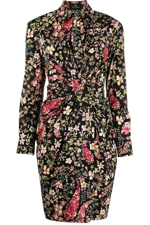 Etro Blommig skjortklänning