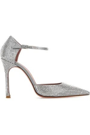 Amina Muaddi Pumps med strass