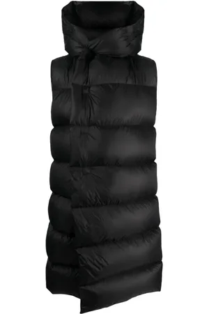 Rick Owens Puffväst med huva