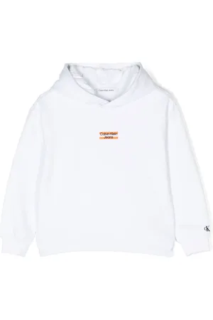Calvin Klein Hoodie med broderad logotyp
