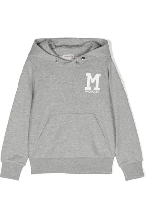 Moncler Hoodie med logotyp