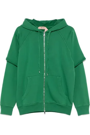 Nº21 Hoodie med lagerdesign