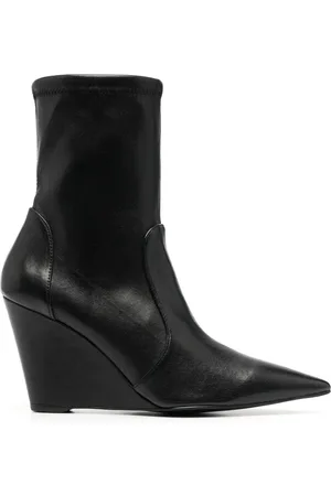 Stuart Weitzman Spetsiga stövlar med kilklack