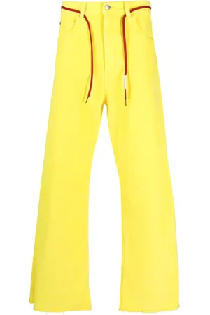 Marni Stretchiga jeans med logotypmärke