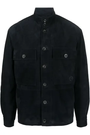 Giorgio Armani Skjortjacka med hög krage